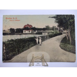 Bytom, Beuthen, Stadtpark, 1909