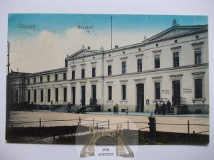 Gliwice, Gleiwitz, railway station 1917