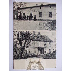 Wojska k. Twaróg, Tarnowskie Góry, gospoda, willa, 1928