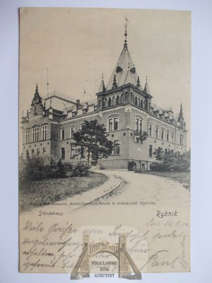 Rybnik, State House, 1900