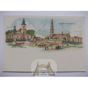 Częstochowa, litografia, ok. 1900