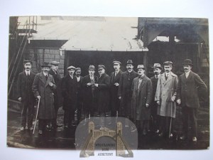 Sosnowiec - Zagórze, mine officials, 1915