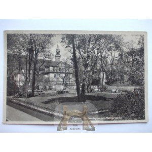 Opole, Oppeln, park, ok. 1930