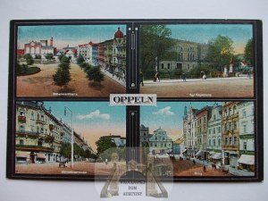 Opole, Oppeln, 4 views, 1917