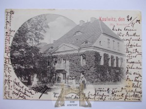 Kowalowice near Namyslow, palace, sent by the owner, 1902