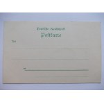 Nysa, Neisse, litografia, ok. 1900