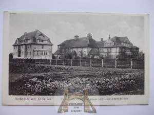 Nysa, Neisse, Neuland, Customs School, circa 1920.