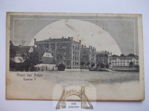 Nysa, Neisse, Barracks ca. 1910