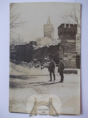 Paczków, Patschkau, mestské hradby, 1917 súkromná karta