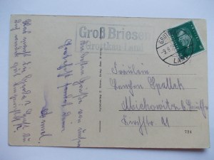 Brzeziny bei Grodków, Geschäft, Kirche, Denkmal, 1929
