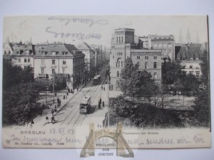 Wrocław, Breslau, Oławska ulice, 1903
