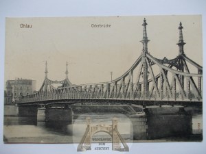 Olawa, Ohlau, bridge, 1915