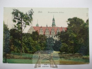 Olesnica, Oels, castle, 1906