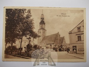 Olesnica, Oels, Kirche der heiligen Jungfrau Maria, 1918