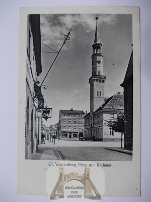 Syców, Gross Wartenberg, Market Square, Town Hall, 1939