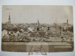 Wołów, Wohlau, panorama, circa 1920.