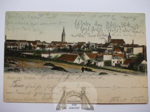 Strzelin, Strehllen, panorama, 1903