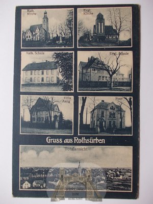 Zórawina, Rothsurben, 7 views, circa 1920.