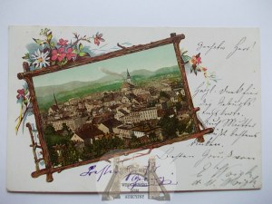 Waldenburg, panorama, beau gruss, 1902