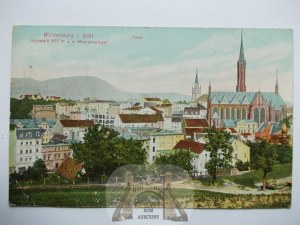 Waldenburg, panorama, vers 1910