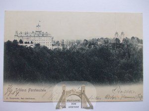 Książ, Furstein, hrad, 1904