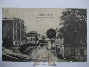 Gluszica, Wustegiersdorf, street, 1909