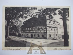 Głuszyca, Wustegiersdorf, old brewery, circa 1930.