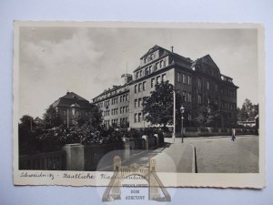 Swidnica, Schweidnitz, škola, 1942