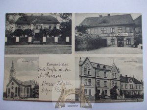 Bielawa, Langenbielau, szpital, willa, ok. 1910
