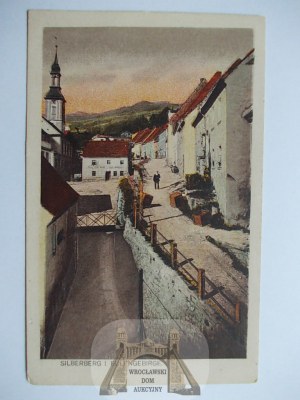 Srebrna Góra, Silberberg, ulica, ok. 1920