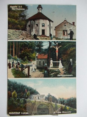 Bardo Slezske, Wartha, 3 views, ca. 1920.