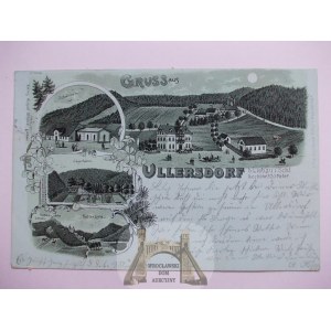 Lubawka Podlesie, Ulanowice, litografia księżycowa, 1901