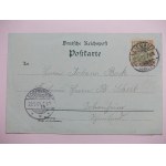 Lubawka Podlesie, Ulanowice, litografia księżycowa, 1901