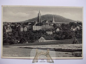 Zlotoryja, Goldberg, panorama, 1940