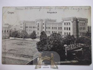 Głogów, Glogau, szkoła sztuki wojennej, 1911