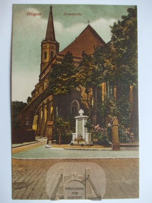 Głogów, Glogau, cathédrale, vers 1930