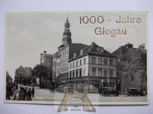 Głogów, Glogau, Marktplatz, 1000 Jahre der Stadt, 1933