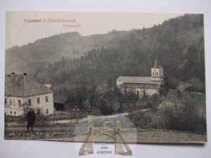 Wójtowice presso Bystrzyca Kłodzka, chiesa, 1912