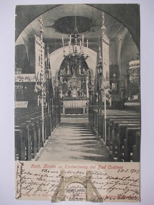 Kudowa - Czermna, Tscherbeney, church, 1903