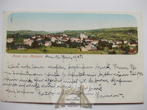 Duszniki Zdrój, Bad Reinerz, panorama, 1910