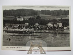 Polanica Zdroj, Bad Altheide, bathing resort, circa 1940.