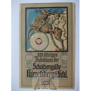 Jelenia Góra, Hirschberg, shooting guild jubilee, 1596-1921
