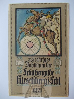 Jelenia Góra, Hirschberg, shooting guild jubilee, 1596-1921