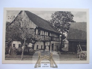 Podgórzyn, Giersdorf, old house, ca. 1920