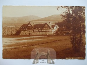 Karpacz, Hotel Orlinek, fotografia di Wenzel, 1920 ca.