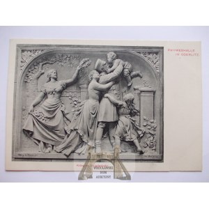 Zgorzelec, Gorlitz, Ruhmeshalle, details, ca. 1910