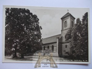 Buków near Sulechów, church, 1934