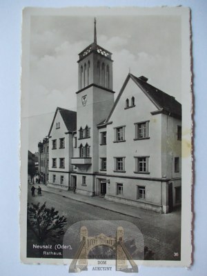 New Salt, Neusalz, city hall, 1941