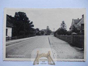Otyń near Nowa Sól, street, 1941