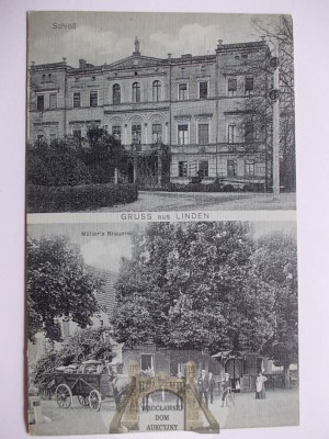 Lipniki u Wschowy, zámek, pivovar, 1912